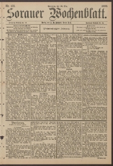 Sorauer Wochenblatt, Nr. 122. (26. Mai 1895)