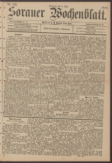 Sorauer Wochenblatt, Nr. 126. (31. Mai 1895)
