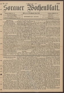 Sorauer Wochenblatt, Nr. 162. (14. Juli 1895)