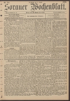 Sorauer Wochenblatt, Nr. 194. (21. August 1895)