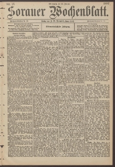 Sorauer Wochenblatt, Nr. 16. (20. Januar 1897)