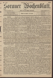Sorauer Wochenblatt, Nr. 218. (19. September 1895)