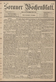 Sorauer Wochenblatt, Nr. 233. (6. Oktober 1895)