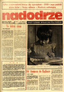 Nadodrze: dwutygodnik społeczno-kulturalny, nr 17 (25 VIII - 7 IX 1985 R.)