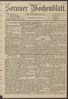 Sorauer Wochenblatt, Nr. 280. (1. Dezember 1895)