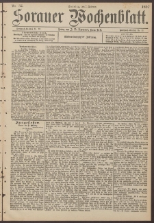 Sorauer Wochenblatt, Nr. 32. (7. Februar 1897)