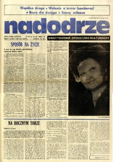 Nadodrze: dwutygodnik społeczno-kulturalny, nr 22 (3 XI - 16 XI 1985 R.)