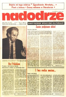 Nadodrze: dwutygodnik społeczno-kulturalny, nr 23 (17 XI - 30 XI 1985 R.)