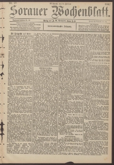 Sorauer Wochenblatt, Nr. 40. (17. Februar 1897)
