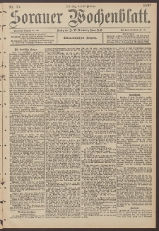 Sorauer Wochenblatt, Nr. 45. (23. Februar 1897)