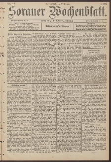 Sorauer Wochenblatt, Nr. 49. (27. Februar 1897)