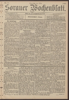 Sorauer Wochenblatt, Nr. 53. (4. M&auml;rz 1897)