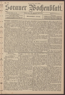 Sorauer Wochenblatt, Nr. 55. (6. M&auml;rz 1897)