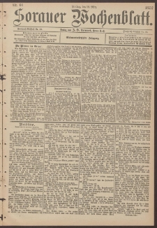 Sorauer Wochenblatt, Nr. 60. (12. M&auml;rz 1897)