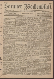 Sorauer Wochenblatt, Nr. 79. (3. April 1897)