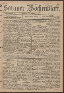 Sorauer Wochenblatt, Nr. 100. (30. April 1897)