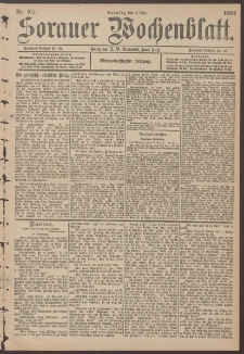 Sorauer Wochenblatt, Nr. 102. (2. Mai 1897)