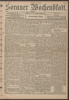 Sorauer Wochenblatt, Nr. 103. (4. Mai 1897)