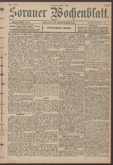 Sorauer Wochenblatt, Nr. 104. (5. Mai 1897)