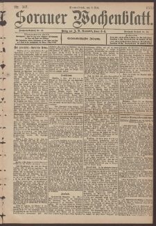 Sorauer Wochenblatt, Nr. 107. (8. Mai 1897)