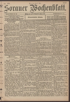 Sorauer Wochenblatt, Nr. 108. (9. Mai 1897)