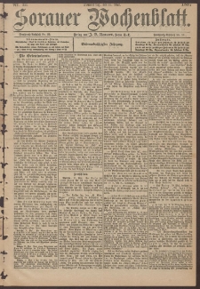 Sorauer Wochenblatt, Nr. 111. (13. Mai 1897)