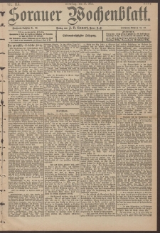Sorauer Wochenblatt, Nr. 115. (18. Mai 1897)