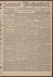 Sorauer Wochenblatt, Nr. 119. (22. Mai 1897)