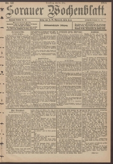 Sorauer Wochenblatt, Nr. 121. (25. Mai 1897)