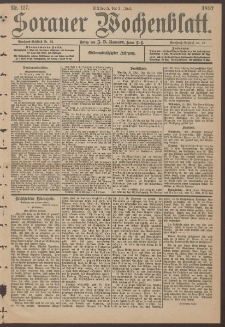 Sorauer Wochenblatt, Nr. 127. (2. Juni 1897)