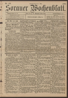 Sorauer Wochenblatt, No. 103. (2. Mai 1896)
