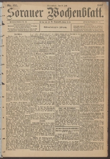 Sorauer Wochenblatt, Nr. 152. (3. Juli 1897)