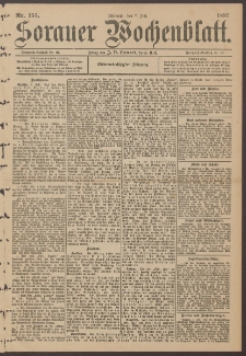 Sorauer Wochenblatt, Nr. 155. (7. Juli 1897)