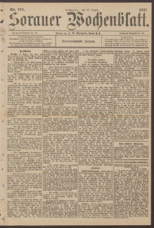 Sorauer Wochenblatt, Nr. 192. (19. August 1897)
