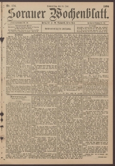 Sorauer Wochenblatt, No. 134. (11. Juni 1896)