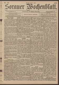 Sorauer Wochenblatt, No. 138. (16. Juni 1896)