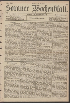 Sorauer Wochenblatt, Nr. 238. (12. Oktober 1897)