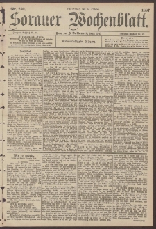 Sorauer Wochenblatt, Nr. 240. (14. Oktober 1897)