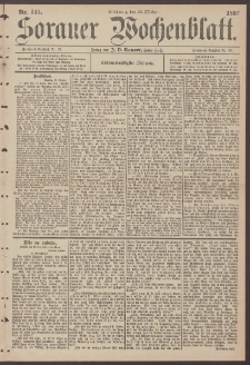 Sorauer Wochenblatt, Nr. 245. (20. Oktober 1897)