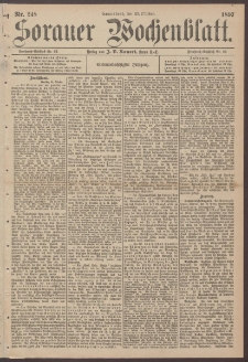 Sorauer Wochenblatt, Nr. 248. (23. Oktober 1897)