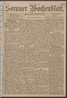 Sorauer Wochenblatt, No. 151. (1. Juli 1896)
