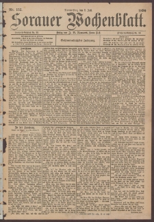 Sorauer Wochenblatt, No. 152. (2. Juli 1896)