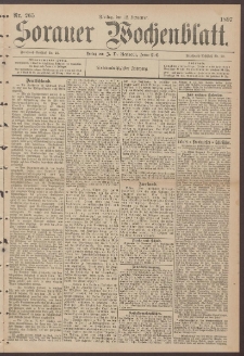 Sorauer Wochenblatt, Nr. 265. (12. November 1897)
