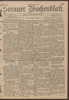 Sorauer Wochenblatt, No. 177. (31. Juli 1896)