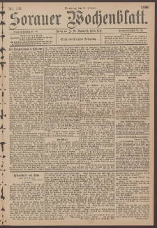 Sorauer Wochenblatt, No. 239. (11. Oktober 1896)