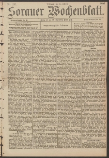 Sorauer Wochenblatt, No. 241. (14. Oktober 1896)