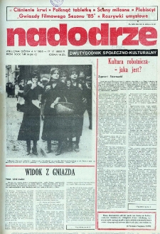 Nadodrze: dwutygodnik społeczno-kulturalny, nr 9 (4 V 1986 - 17 V 1986 r.)