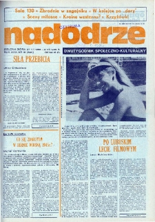 Nadodrze: dwutygodnik społeczno-kulturalny, nr 15 (27 VII 1986 - 9 VIII 1986 R.)