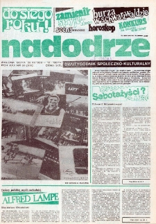 Nadodrze: dwutygodnik społeczno-kulturalny, nr 26 (28 XII 1986 - 10 I 1987 R.)