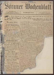 Sorauer Wochenblatt, No. 152. (29. Dezember 1883)